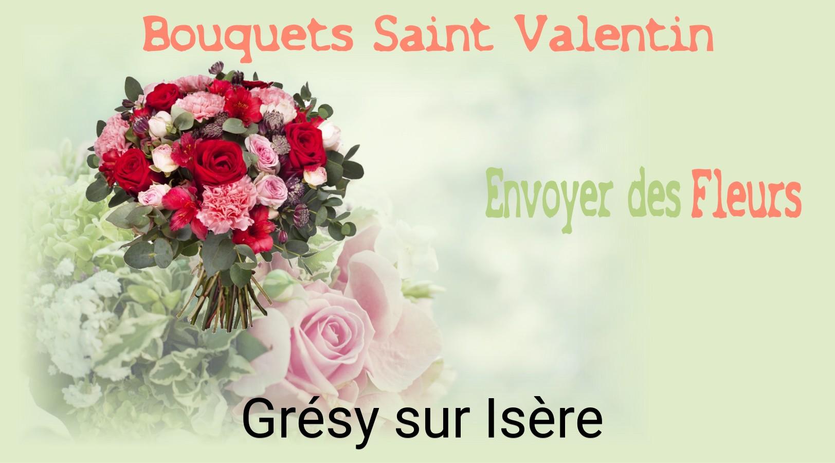 Roses de Saint-Valentin livrées à Grésy-sur-Isère